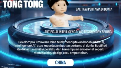 Tiongkok Ciptakan TongTong, Balita AI Pertama di Dunia